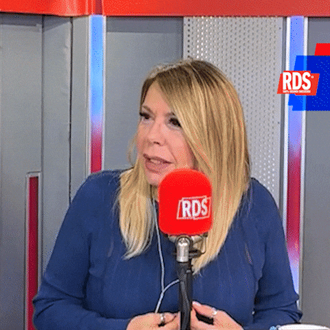 Anna Pettinelli Help GIF by RDS 100% Grandi Successi