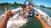 BroadwaterCoffee coffee water surfing river GIF