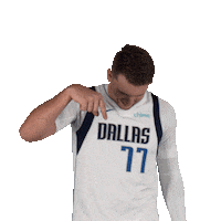 Luka Doncic Arrow Sticker by Dallas Mavericks