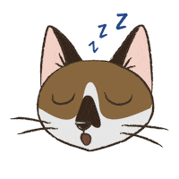 Cartoon Cat Sticker