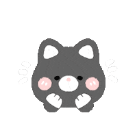 Happy Tabby Cat Sticker
