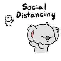 Bored Wash Hands Sticker by Aminal Stickers
