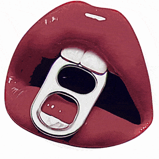 Tabastard giphyupload kiss lips pull tab GIF