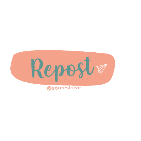 Repost Sticker by Festtive