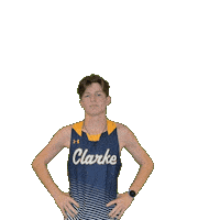 Clarke Athletics Sticker by Clarke University
