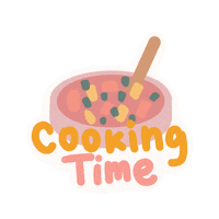 Food Cooking Sticker