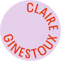 Circle Claire Sticker by C'est par là