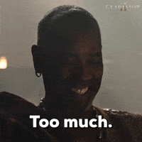 Too Much GIF by Gladiator Movie