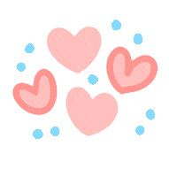 I Love You Hearts Sticker by Ai and Aiko