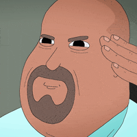 Aanenmatig salute manager jeffrey supermarkt GIF