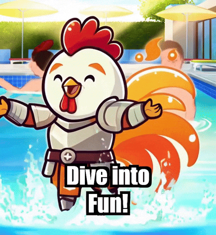Summer Swimming GIF by Zorooster
