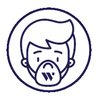 Mask Sticker by Westminster University