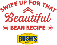 Swipe Up Baked Beans Sticker by BUSH'S® Beans
