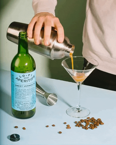 lofiaperitifs giphyupload lofi martini lo-fi GIF