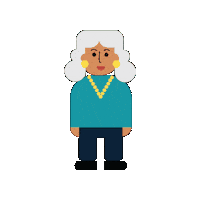 Grandma Granny Sticker by CARE | Circular Households