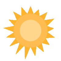 Sun Sticker by One Albania