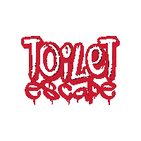 Toilet Wc Sticker by Locus Fugae Escape Room