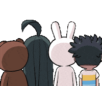 Line Celebrating Sticker by Jin