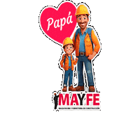 Fathers Day Dad Sticker by Mayfe