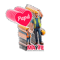 Fathers Day Dad Sticker by Mayfe