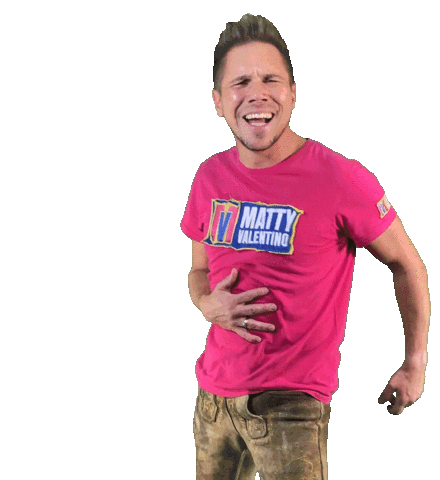 Laugh Valentino Sticker