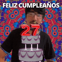 ¡Feliz 27.º cumpleaños!