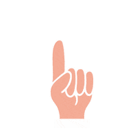 Hand Finger Sticker by ottos.ch
