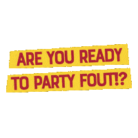 Areyouready Sticker by EventWarehouse