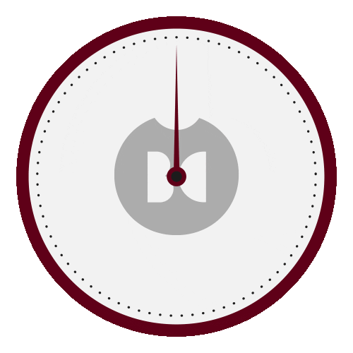 BombesCreatives time spinning clock rotation Sticker