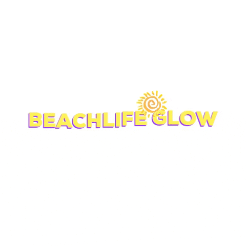 BeachLifeSprayTanning giphygifmaker giphyattribution glow beachlife GIF