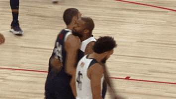 Team Usa Hug GIF by NBA