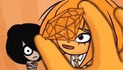 Orange Diamond GIF