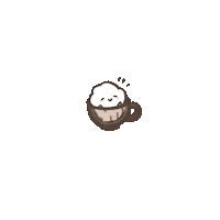 Coffee Cup Sticker