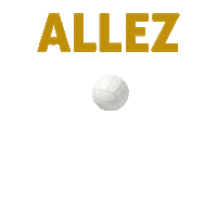 allez allez lets go Sticker by AAM