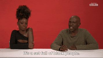 It's A Set Full Of Black People