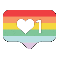 Pride Love Sticker by Lorna Jane Active