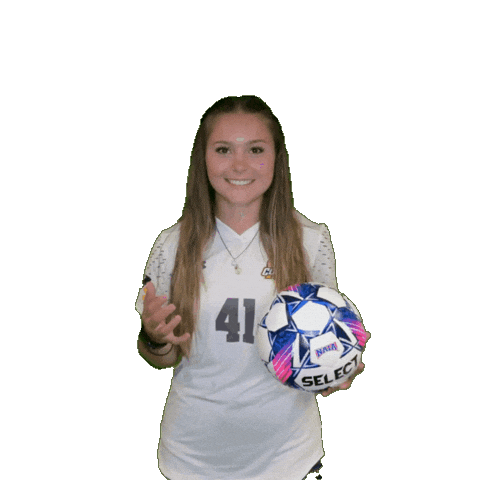 Womens Soccer Sticker by Clarke University