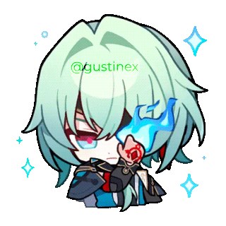 Mihoyo Posing Sticker