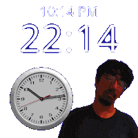 10Pm Sticker