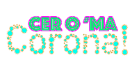 Corona Sticker by Carw Piws