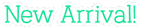 Arrival Sticker by Decorating Outlet