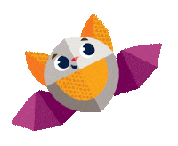 tinylovebrasil bat little fofo tiny Sticker