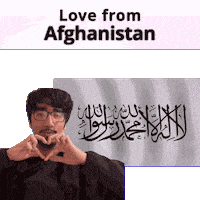 Af Afghanistan Sticker