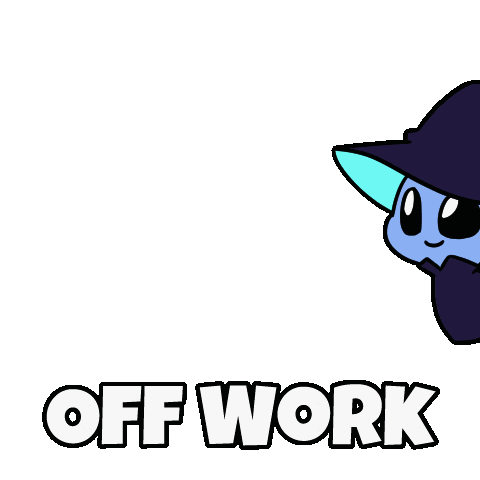 Break Time Goodbye Sticker by Christophers Genie