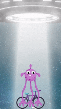 Cartoon Bicycle GIF by Maria Johnsen
