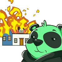 Burning Its Fine Sticker by SuperVerse