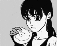 Tired Eating Bread GIF