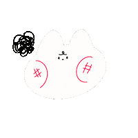 29li874 ねこ 猫 おこ わからない Sticker