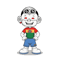 Bolivia Sticker by Zhot