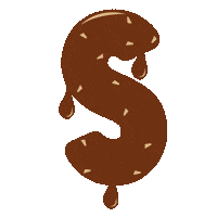 Chocolate Chocoladeletter Sticker by Roodkapjes Zoete Inval